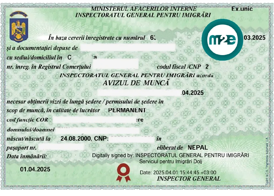 Romania Work Permit Stories